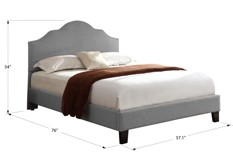 Kopa - Fabric Upholstered Bed - R&R Furniture Gallery (Fountain Valley, CA)