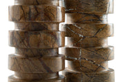 Emsleyfield - Candle Holder Set (Set of 2) - Tan - R&R Furniture Gallery (Fountain Valley, CA)