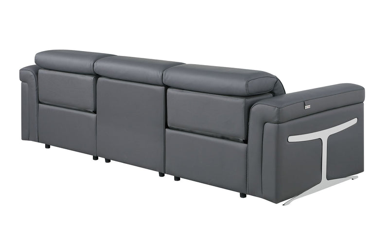 1126 - 3-Piece Modular Power Reclining Sofa In With 2 Power Recliners & Power Headrests