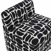 Pippa - Geometric Jacquard Weave Stool - R&R Furniture Gallery (Fountain Valley, CA)