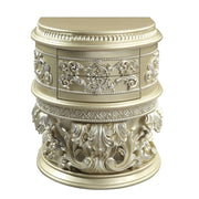 Vatican - Nightstand - Champagne Silver - R&R Furniture Gallery (Fountain Valley, CA)