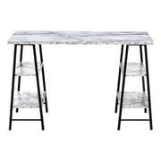 Computer Desk For Home Office, Laptop, Storage Shelves, Contemporary & Modern - R&R Furniture Gallery (Fountain Valley, CA)