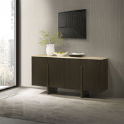 Davita - Server With Ceramic Top - Walnut - R&R Furniture Gallery (Fountain Valley, CA)