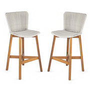 Lymington - Outdoor Bar Stool (Set of 2) - R&R Furniture Gallery (Fountain Valley, CA)