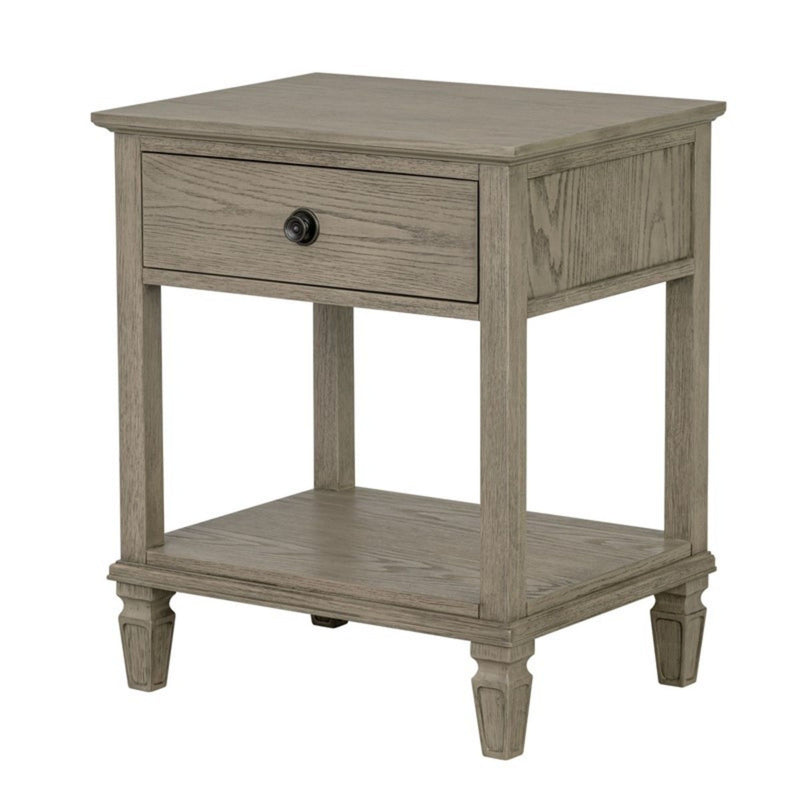 Victoria - Bedside Table With Drawer And Shelf - R&R Furniture Gallery (Fountain Valley, CA)