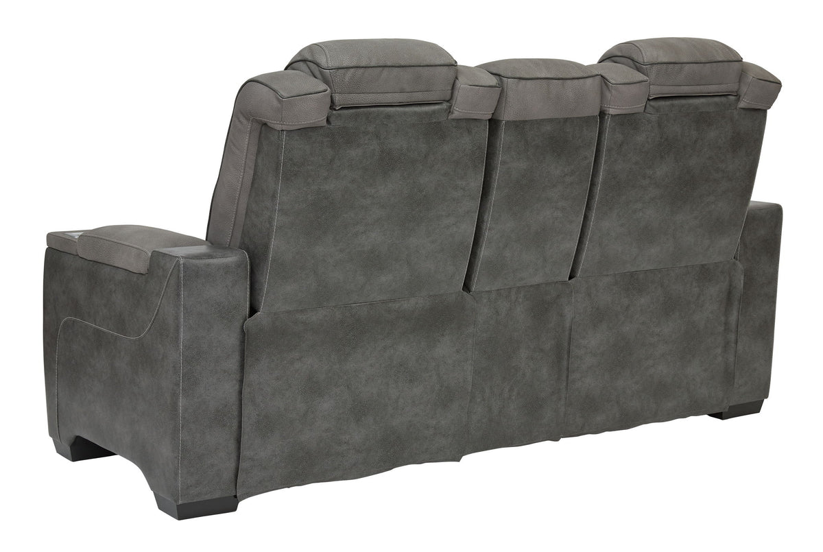 Next-Gen Durapella - Power Reclining Loveseat - R&R Furniture Gallery (Fountain Valley, CA)