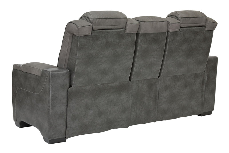 Next-Gen Durapella - Power Reclining Loveseat - R&R Furniture Gallery (Fountain Valley, CA)