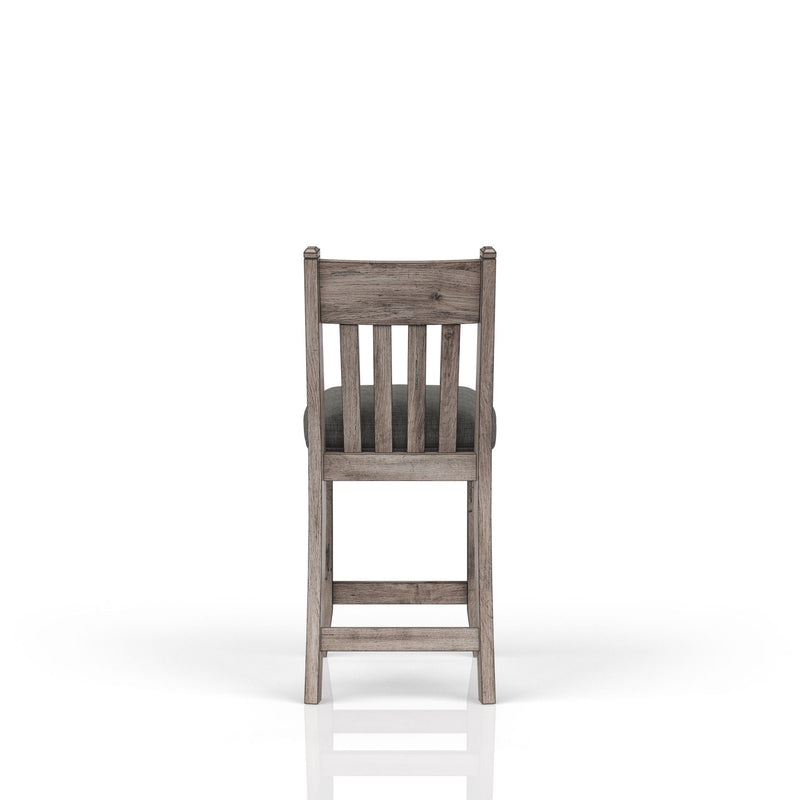 Counter Stool (Set of 2) - Gray - R&R Furniture Gallery (Fountain Valley, CA)