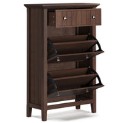 Acadian - Entryway Shoe Storage Cabinet - Brown - R&R Furniture Gallery (Fountain Valley, CA)