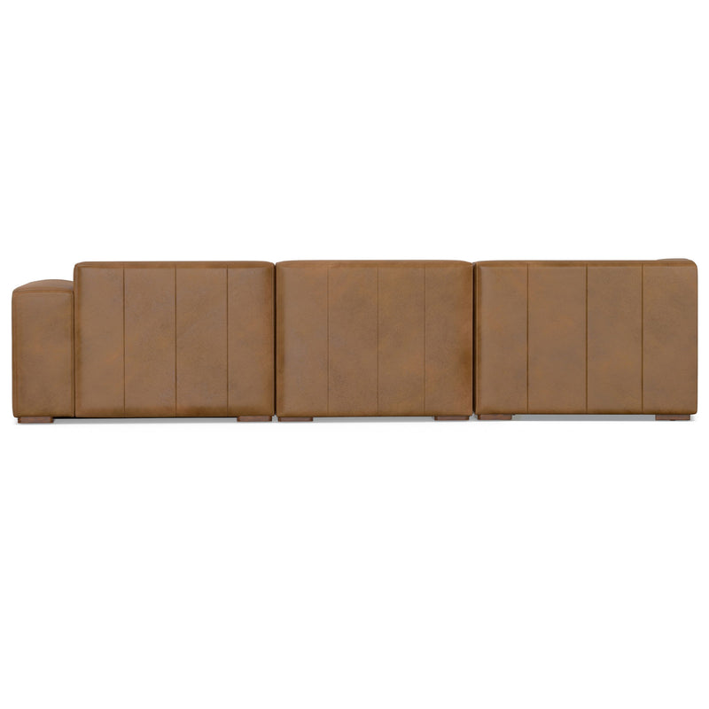 Rex - Handcrafted Sectional Sofa And Ottoman - R&R Furniture Gallery (Fountain Valley, CA)