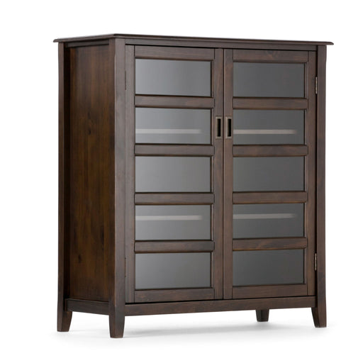 Burlington - Medium Storage Cabinet - Mahogany Brown - R&R Furniture Gallery (Fountain Valley, CA)