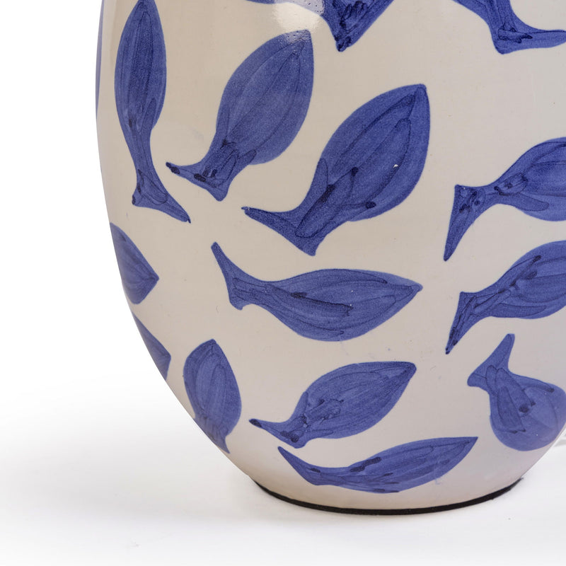 Sardine - Table Lamp - Blue - R&R Furniture Gallery (Fountain Valley, CA)
