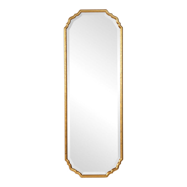 Lightly Antiqued Mirror - Metallic Gold