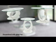Khaim - Coffee Table - White High Gloss - R&R Furniture Gallery (Fountain Valley, CA)
