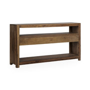 Mattai - 4 Drawer Console Table - Natural - R&R Furniture Gallery (Fountain Valley, CA)