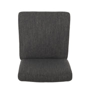 Contemporary Noble House dining chair with upholstered seat and tapered wooden legs, part of a stylish chair set.