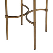 Bedford - Oval Mirror Accent Table - Antique Bronze - R&R Furniture Gallery (Fountain Valley, CA)