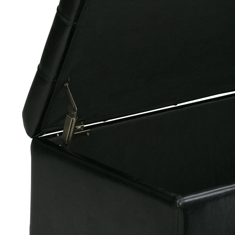 Dover - 3 Piece Storage Ottoman Contemporary Design - R&R Furniture Gallery (Fountain Valley, CA)