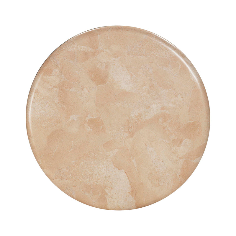 Mire - Faux Marble Side Table - Rose - R&R Furniture Gallery (Fountain Valley, CA)