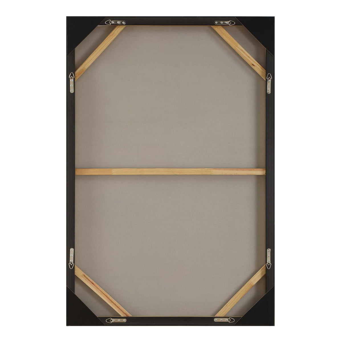One And Only - Hand Painted Abstract Art - Blue / Brown / Gray / White