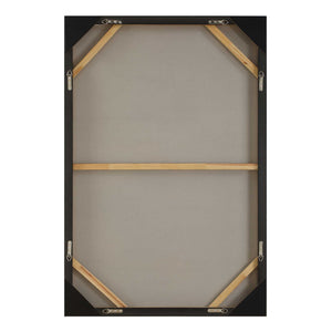 One And Only - Hand Painted Abstract Art - Blue / Brown / Gray / White