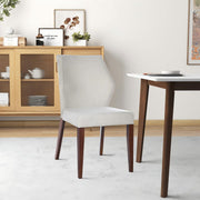 Luca - Dining Chair (Set of 2) - Light Gray - R&R Furniture Gallery (Fountain Valley, CA)