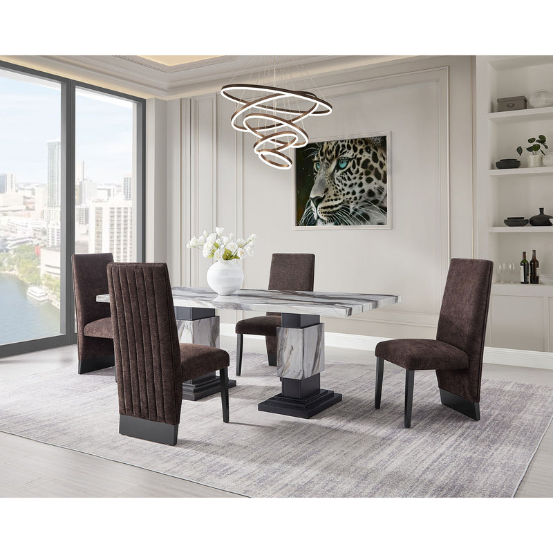 Stacey - Contemporary Dining Chair (Set of 2) - R&R Furniture Gallery (Fountain Valley, CA)