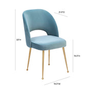 Swell - Velvet Chair - R&R Furniture Gallery (Fountain Valley, CA)