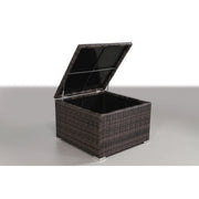 Modern Patio Rattan Sectional Set With Cushions - R&R Furniture Gallery (Fountain Valley, CA)