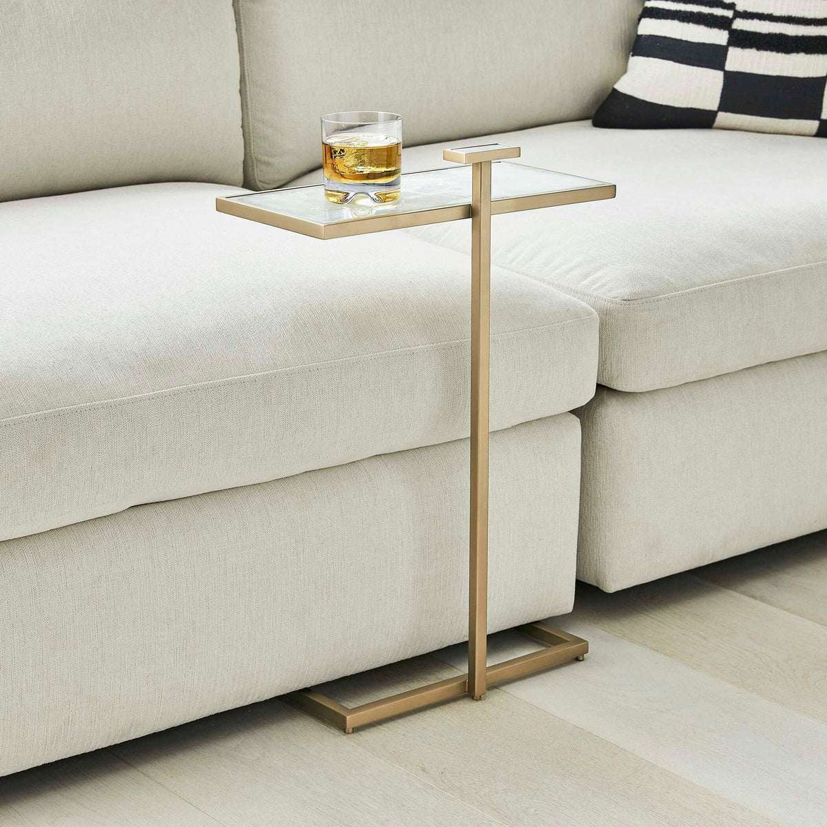 Jewel - Pull Up Accent Table - Rectangle