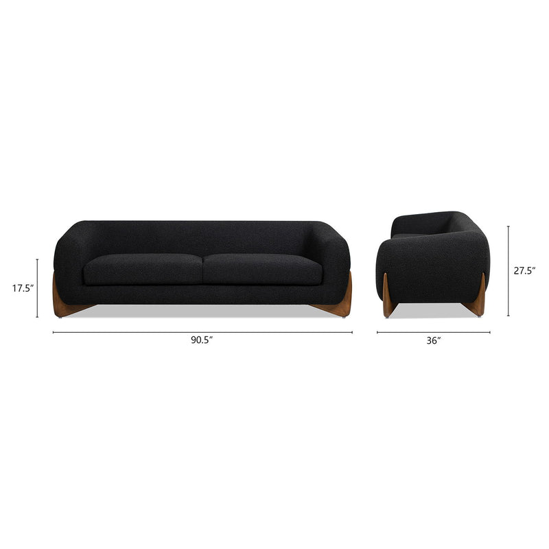 Alpine - Luxurious Upholstery Sherpa Sofa - R&R Furniture Gallery (Fountain Valley, CA)