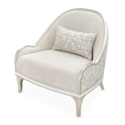 La Marisia - Chenille Accent Chair - Tranquil / Light Champagne - R&R Furniture Gallery (Fountain Valley, CA)