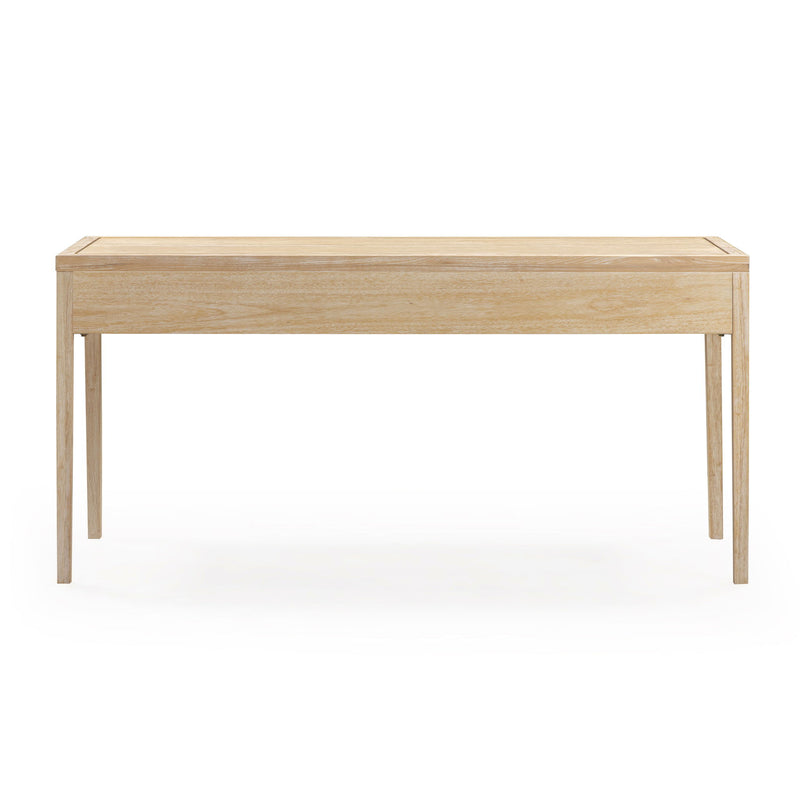 Hera - Executive Desk - Natural Washed - R&R Furniture Gallery (Fountain Valley, CA)