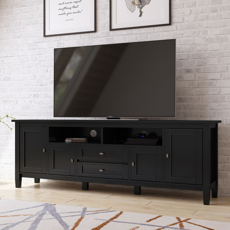 Warm Shaker - Handcrafted TV Media Stand - R&R Furniture Gallery (Fountain Valley, CA)