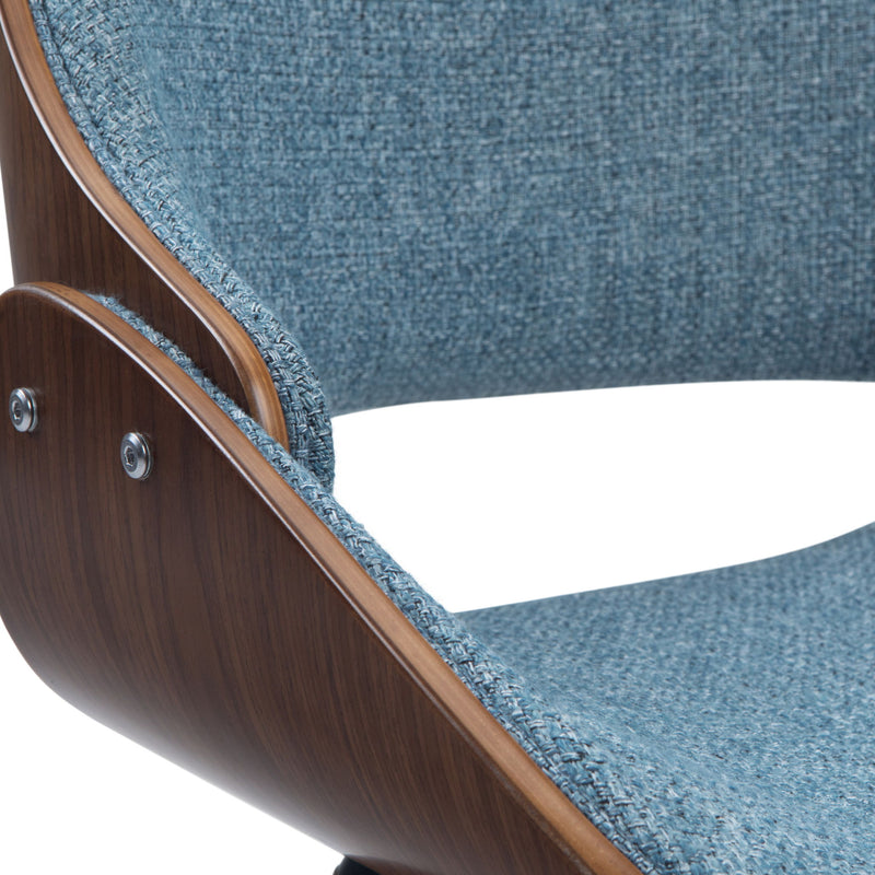 Malden - Bentwood Upholstered Dining Chair With Wood Back - R&R Furniture Gallery (Fountain Valley, CA)