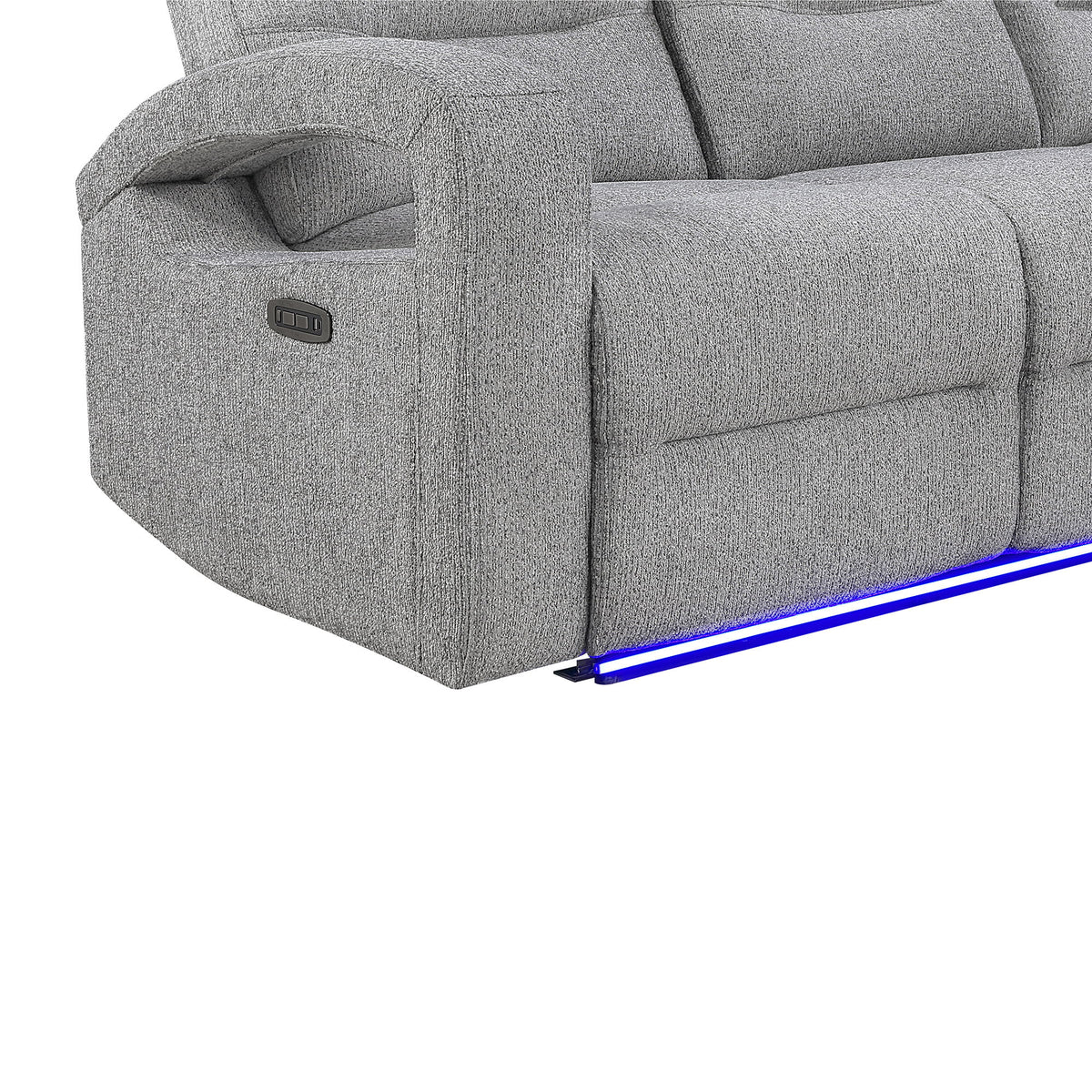 Isolde - Power Reclining Set With LED Lighting