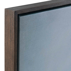 Infinity - Framed Canvas - Blue / Green / White