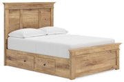 Makidern - Panel Storage Bed With Under Bed Storage Unit - R&R Furniture Gallery (Fountain Valley, CA)