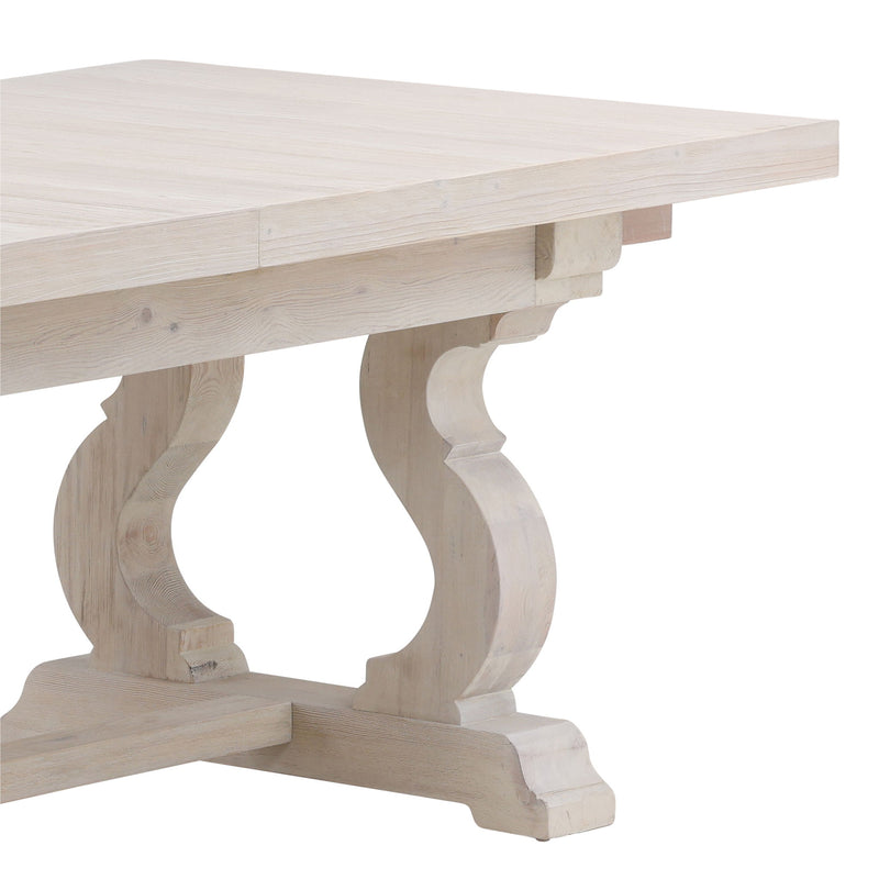 Chantelle - Extendable Dining Table - Whitewash