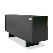 Elmira - Glam Black Ash + Gradient Stainless Steel Buffet — view 5