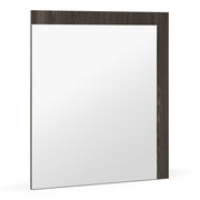 Enzo Italian Modern Grey Oak Mirror — view 5