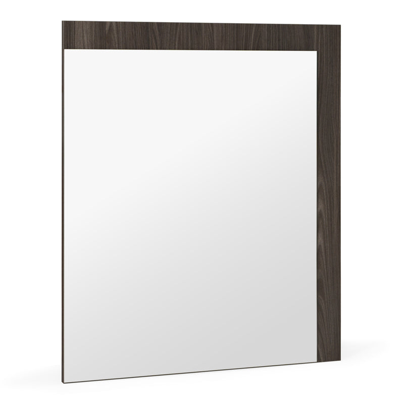 Enzo Italian Modern Grey Oak Mirror — view 5