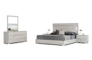 Ethan Italian Modern Grey Dresser — view 4
