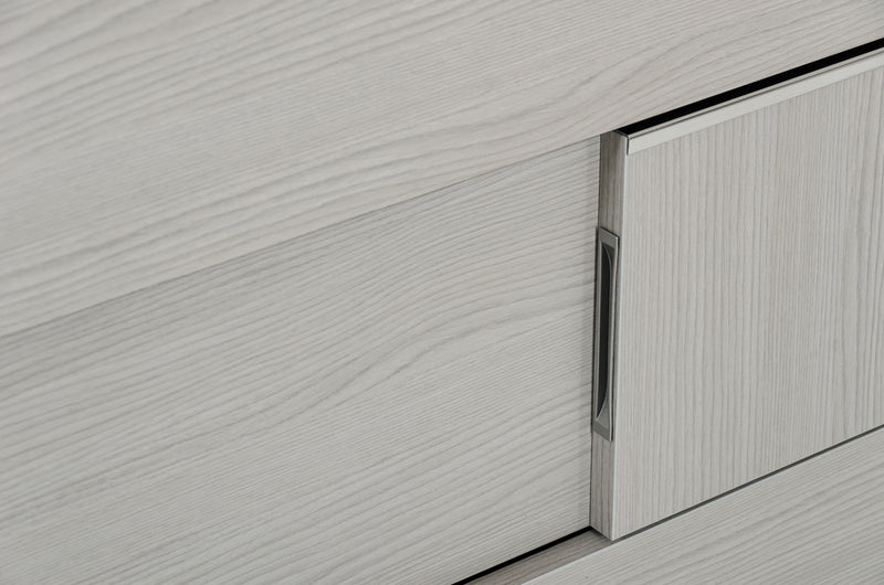 Ethan Italian Modern Grey Dresser — view 3
