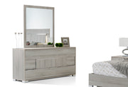 Ethan Italian Modern Grey Dresser — view 2