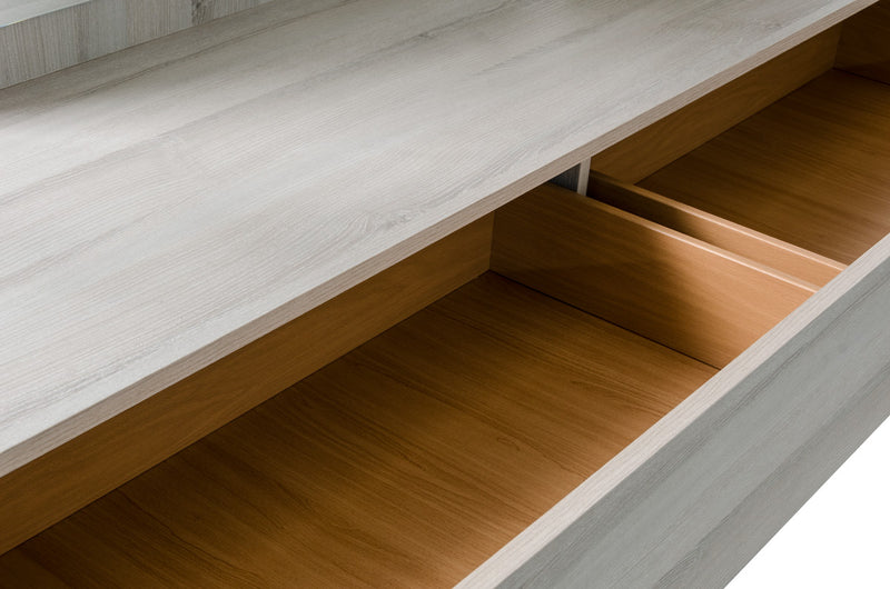 Ethan Italian Modern Grey Dresser