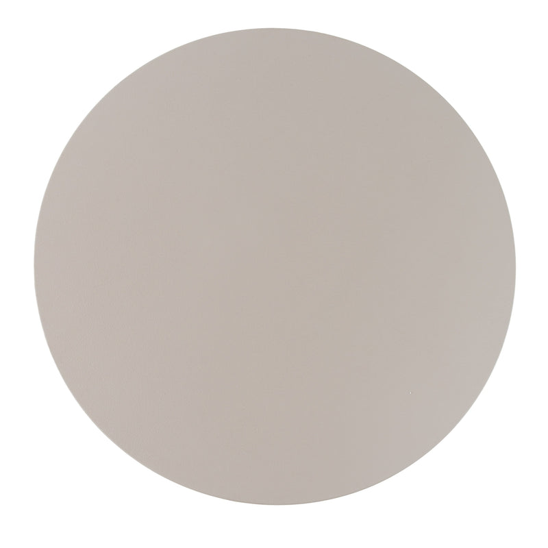 Evermore - Modern Grey Faux Cement Round Dining Table — view 2