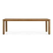 Evora - Outdoor Eucalyptus Rectangular Dining Table — view 3