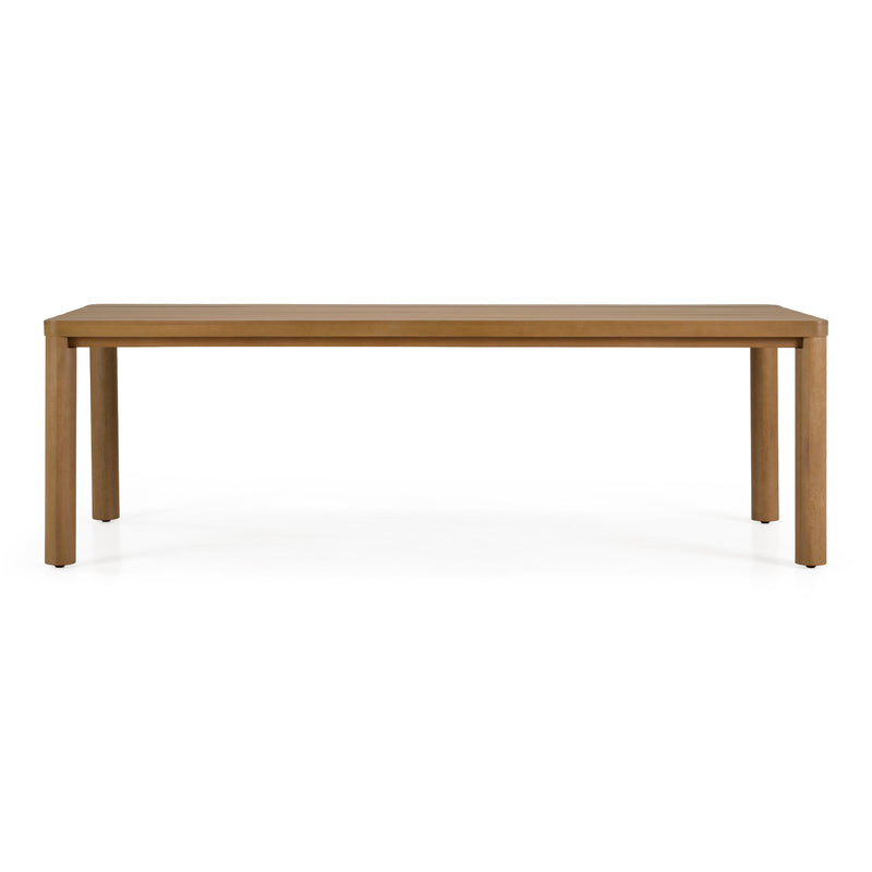 Evora - Outdoor Eucalyptus Rectangular Dining Table — view 3