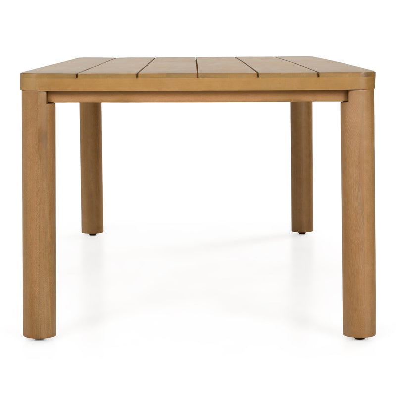 Evora - Outdoor Eucalyptus Rectangular Dining Table — view 5